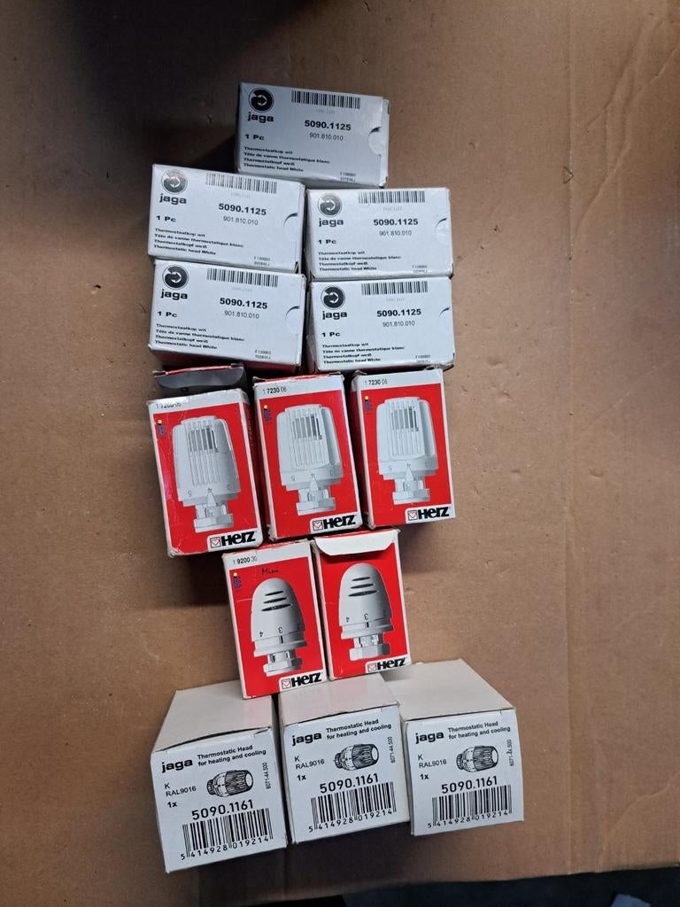 Diverse nieuwe radiator knoppen, ., Radiator, Nieuw, Ophalen of Verzenden