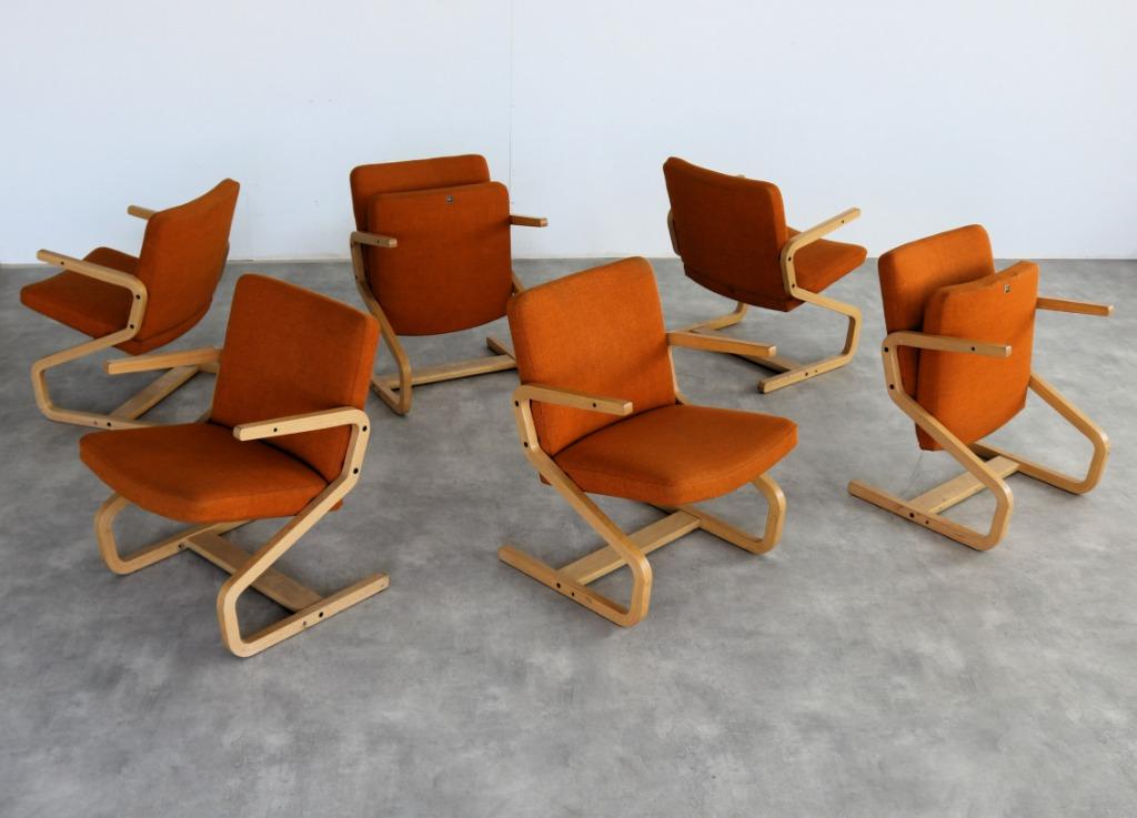 vintage armchairs | stoelen | bioscoopstoel | Westnofa, Huis en Inrichting, Fauteuils, Gebruikt, ., Minder dan 75 cm, Ophalen of Verzenden
