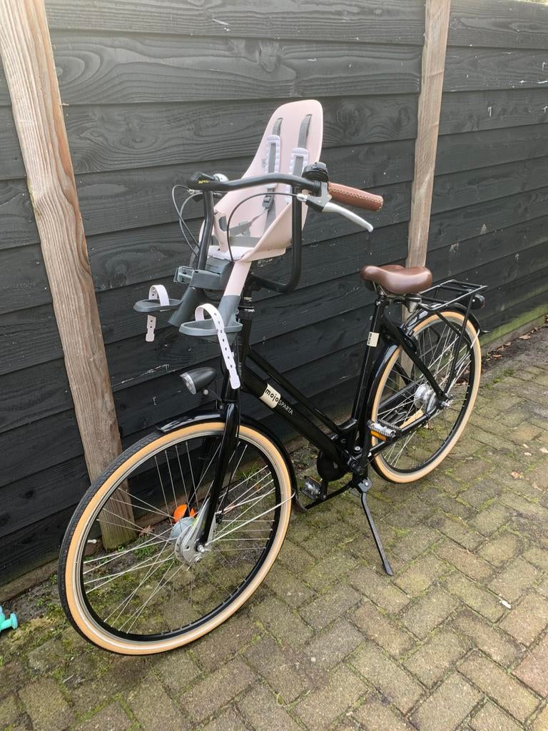 Sparta Mojo mama fiets | inclusief fietsstoel, Ophalen, Sparta, Zo goed als nieuw, Versnellingen