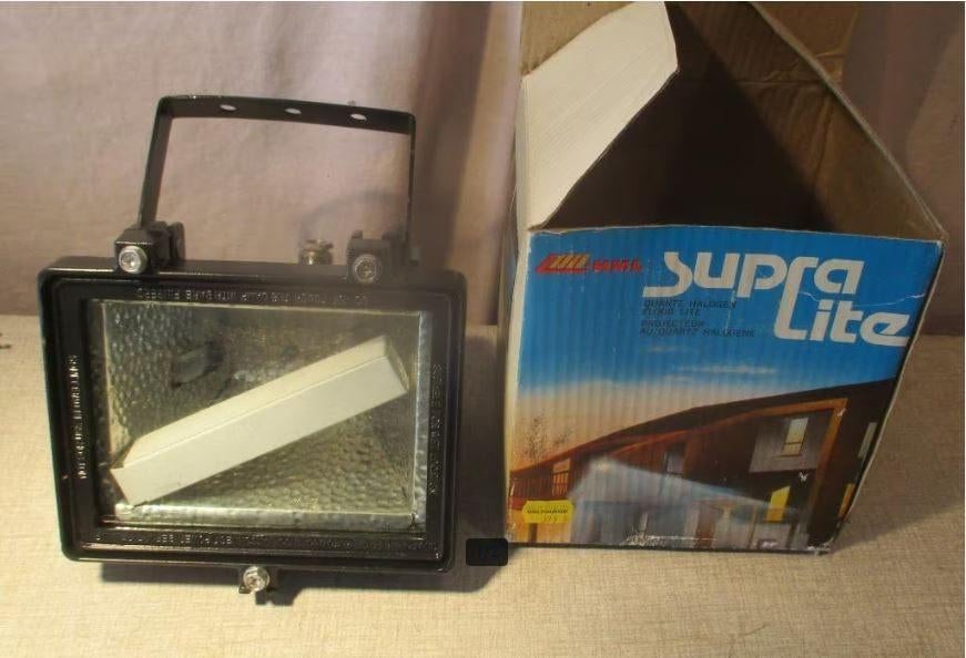 500 Watt Halogeenstraler - Flood Lite - Nieuw, Tuin en Terras, Buitenverlichting, Ophalen of Verzenden, Netvoeding, 250 watt of meer