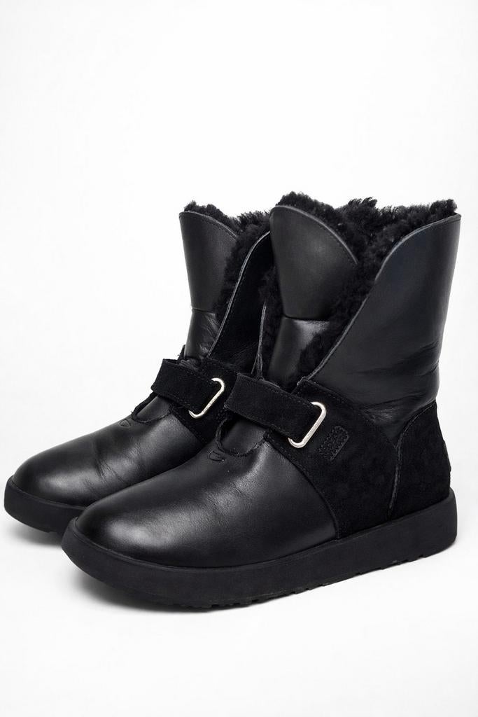 UGG x VIBRAM Arctic Grip Snowboots Leer - US 6, UGG, Zwart, Snowboots, Ophalen of Verzenden