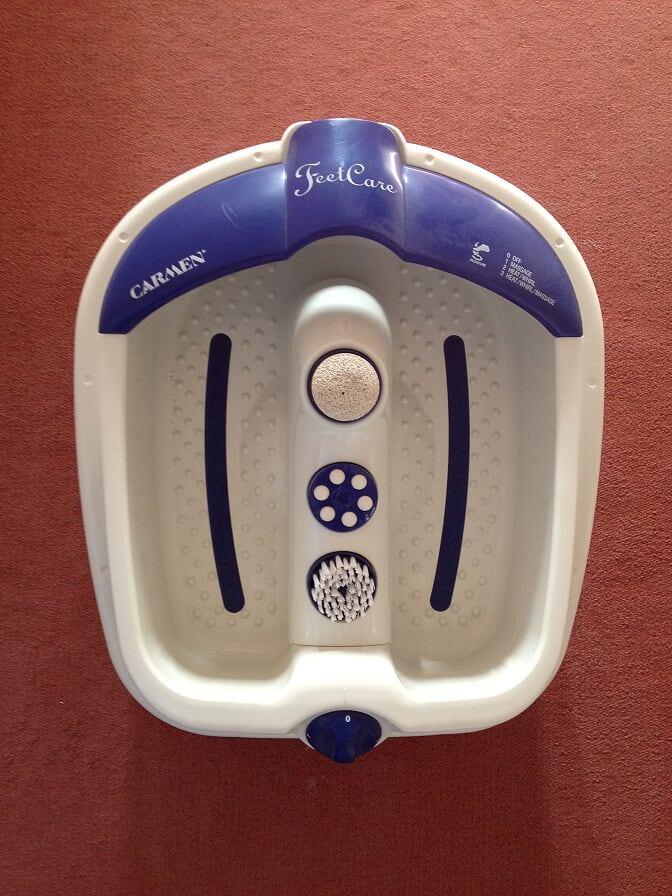 Carmen Feetcare Voetenbad/Massage-apparaat, Ophalen of Verzenden, Zo goed als nieuw, Apparaat