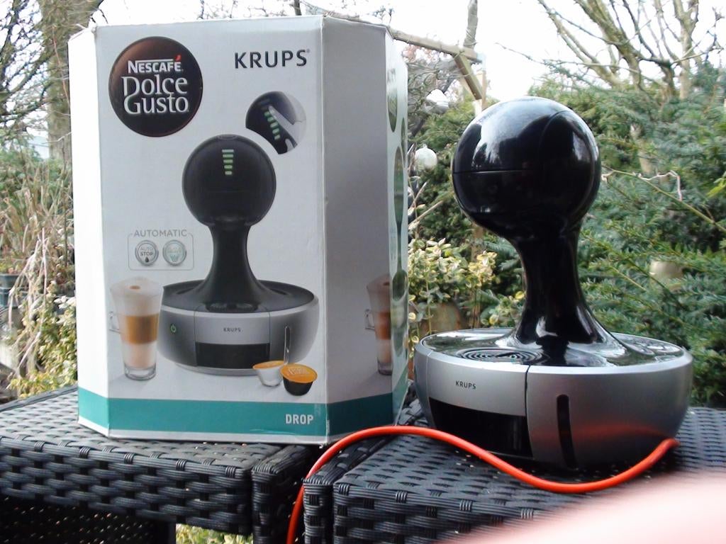 Krups koffiemachine, Witgoed en Apparatuur, Ophalen of Verzenden, Zo goed als nieuw, Koffiemachine, Koffiepads en cups