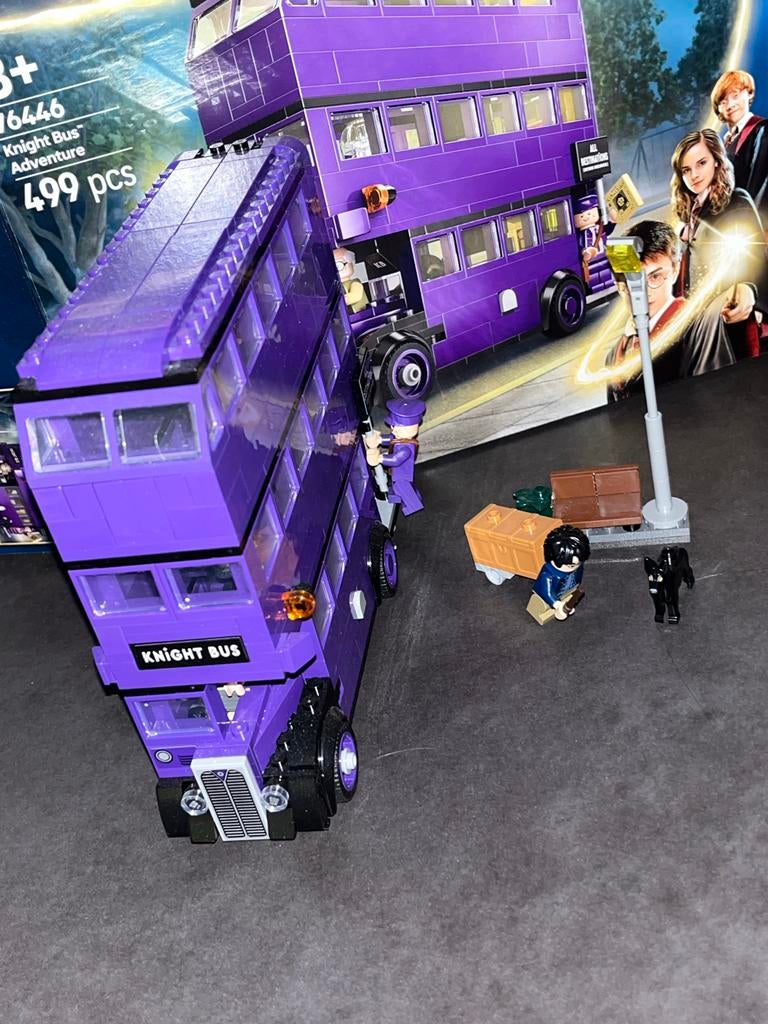 Harry Potter Knight Bus Lego Set, Ophalen of Verzenden, Zo goed als nieuw, Complete set, Lego