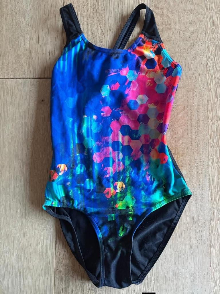 Speedo badpak, Noir Popflash/New Surf/Rose Vio
maat 164, Kleding | Dames, Badmode en Zwemkleding, Ophalen of Verzenden, Nieuw