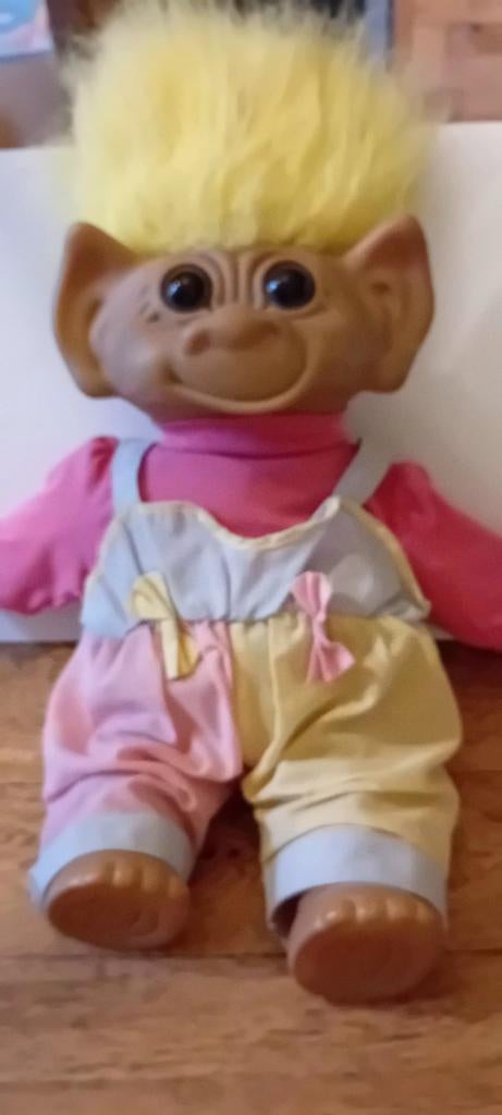 Vintage Troll Pop uneeda, Ophalen of Verzenden, Gebruikt, Overige typen