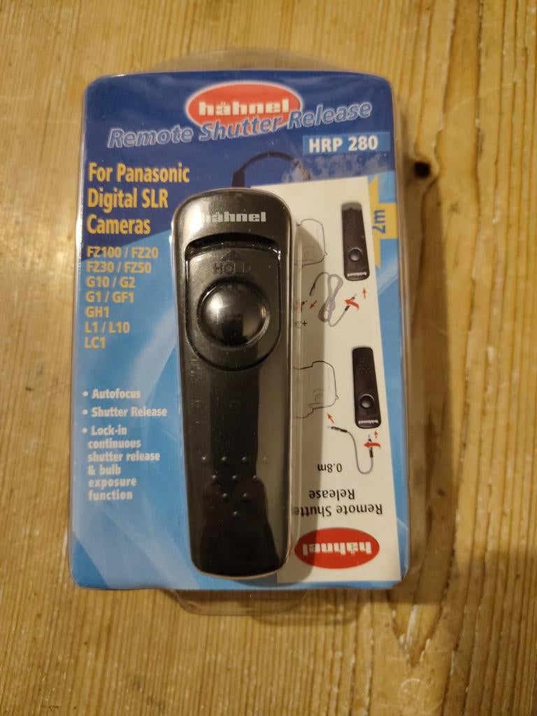 Hähnel Remote Shutter Release HRP 280 - Nieuw in verpakking, Game console, Nieuw, Ophalen of Verzenden, Origineel