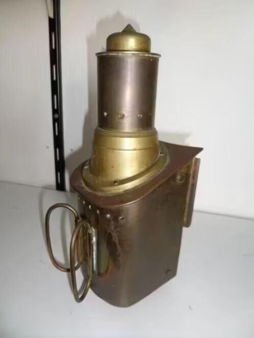 Stormlantaarn antiek - Olielamp - Begin vorige eeuw., Ophalen