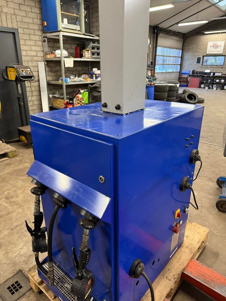 Slangenhaspel kast voor auto garage, Ophalen, Gebruikt