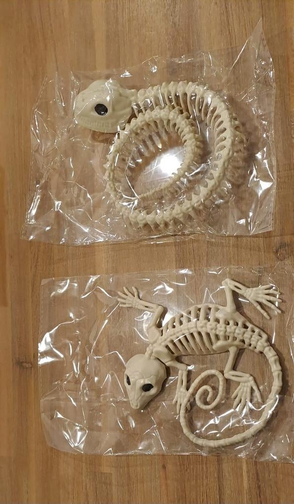 Speelgoed skelet Slang en Gekko, Ophalen of Verzenden, Nieuw, Jongen of Meisje