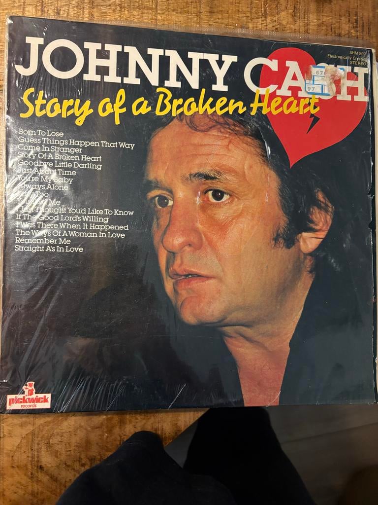 Johnny Cash - Story of a Broken Heart LP, Ophalen of Verzenden, Gebruikt, 12 inch