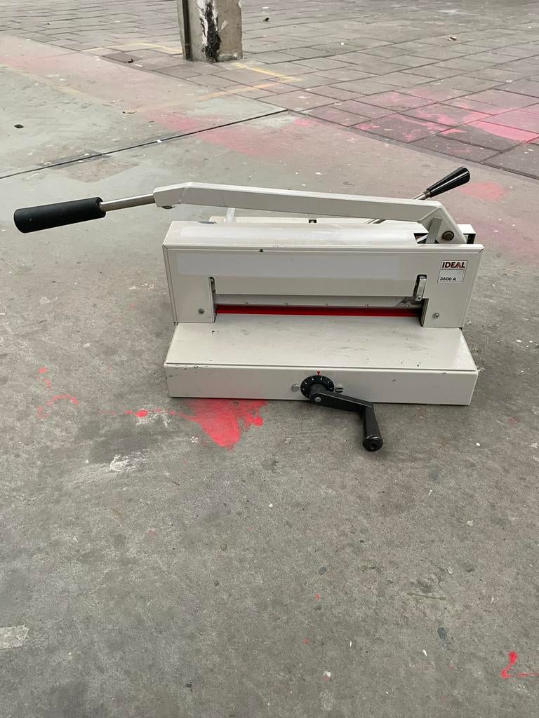 Ideal 3600 A handmatige snijmachine, Ophalen, Gebruikt, Ideal, ?