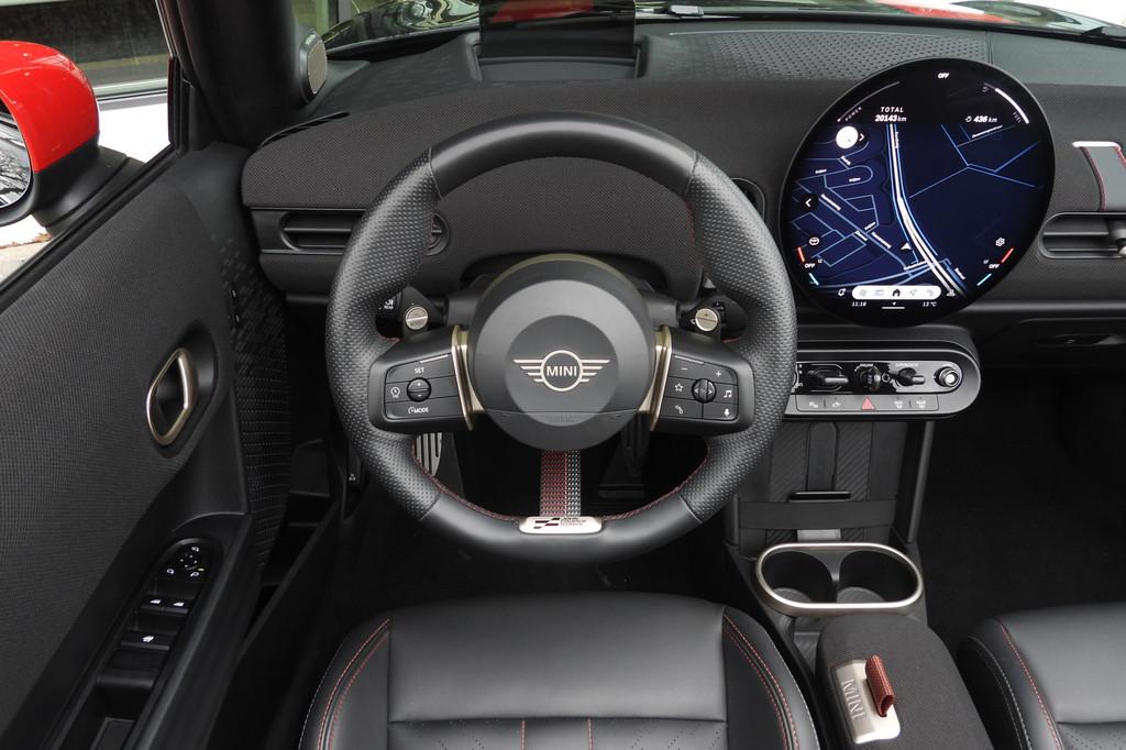 MINI Cabrio John Cooper Works Automaat / Pakket XL / 17" JCW, Auto's, 1998 cc, Gebruikt, Zwart, 4 cilinders