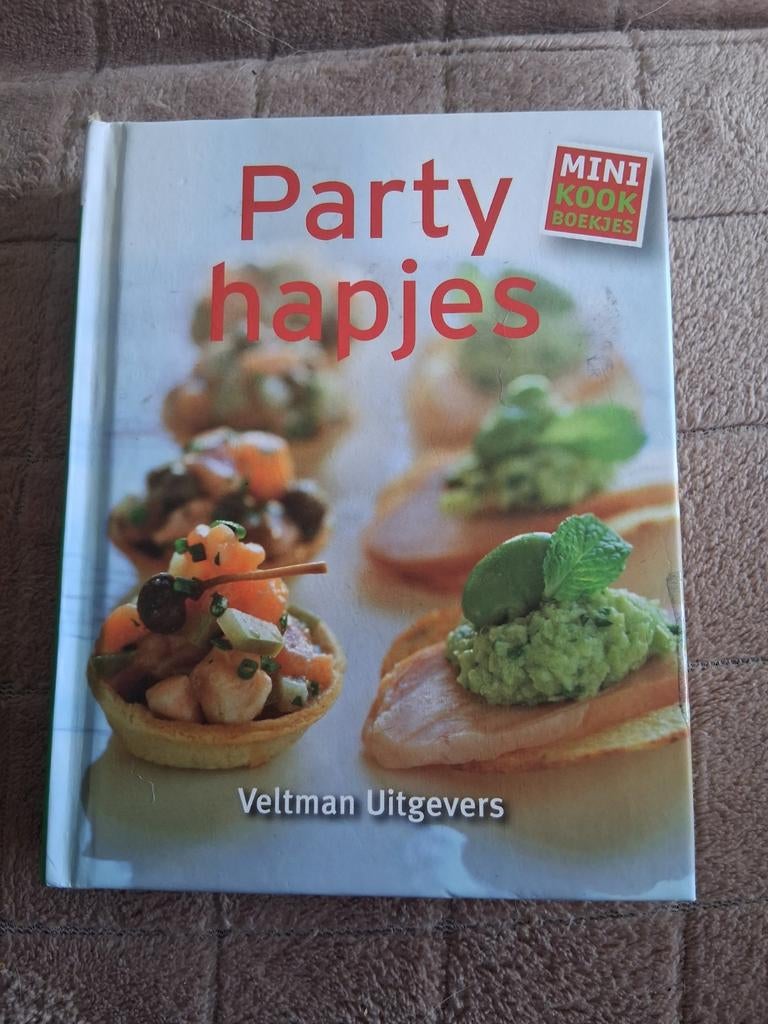 Party hapjes - Mini kookboekjes, Boeken, Kookboeken, Ophalen of Verzenden