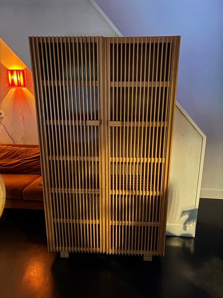 Kwantum kast Brindisi Naturel 100x40x180 cm, Ophalen, Gebruikt