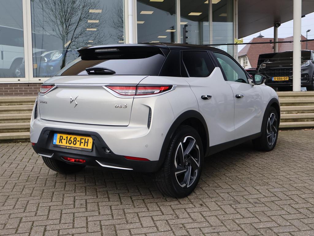 DS 3 Crossback E-TENSE SO CHIC 50 KWH *97% SOH!* + CAMERA |, Auto's, DS, Gebruikt, Leder, 320 km, SUV of Terreinwagen