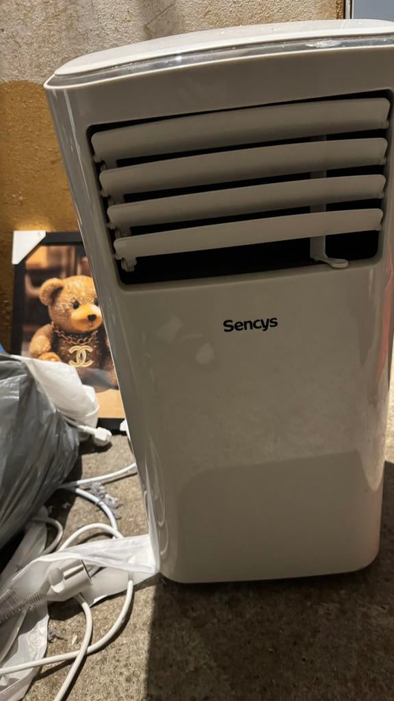 Sencys mobiele airco, Witgoed en Apparatuur, Airco's, Ophalen, Minder dan 60 m³, 3 snelheden of meer, Zo goed als nieuw