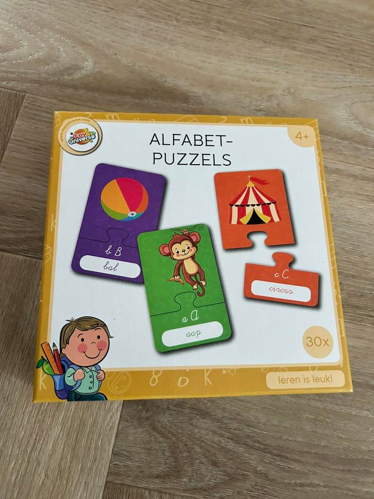 Alfabet puzzels, Ophalen of Verzenden, Zo goed als nieuw