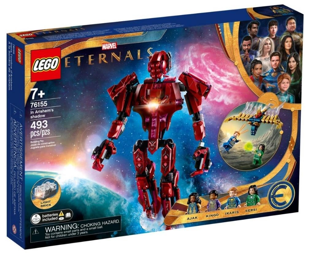 Lego Marvel 76155 Super Heroes Eternals in de schaduw NIEUW, Ophalen of Verzenden, Nieuw, Complete set, Lego