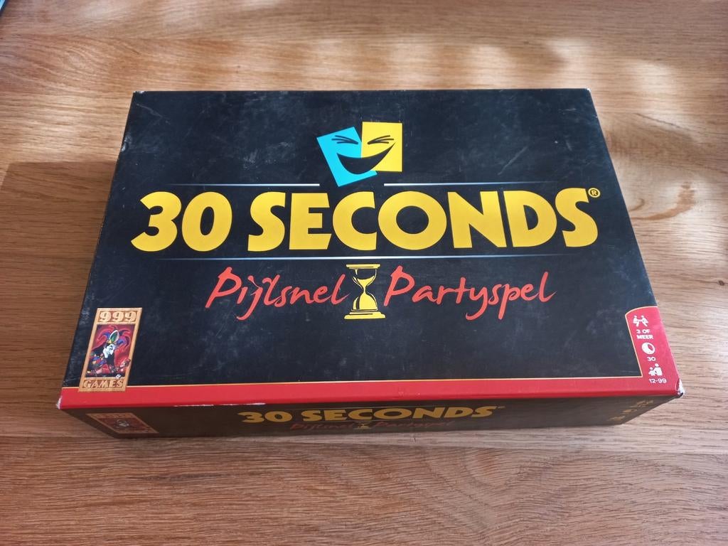 30 seconds bordspel, Ophalen of Verzenden, Zo goed als nieuw