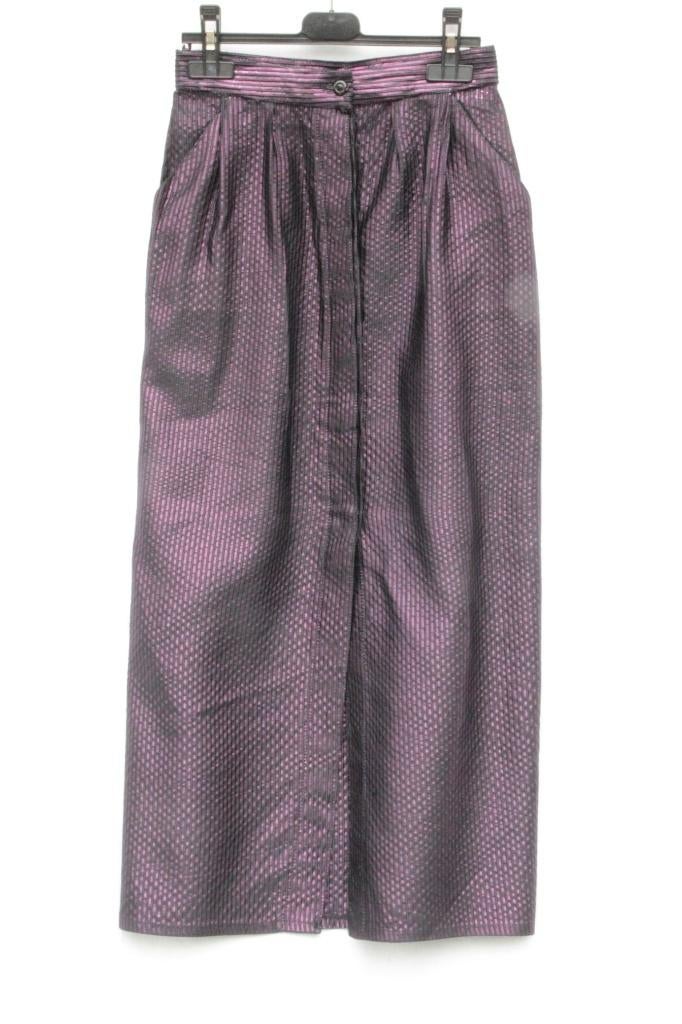 Glimmende jaren '80 rok.Paars-zwart.Mt 36.Strak model, ., Ophalen of Verzenden, Zo goed als nieuw, Halloween