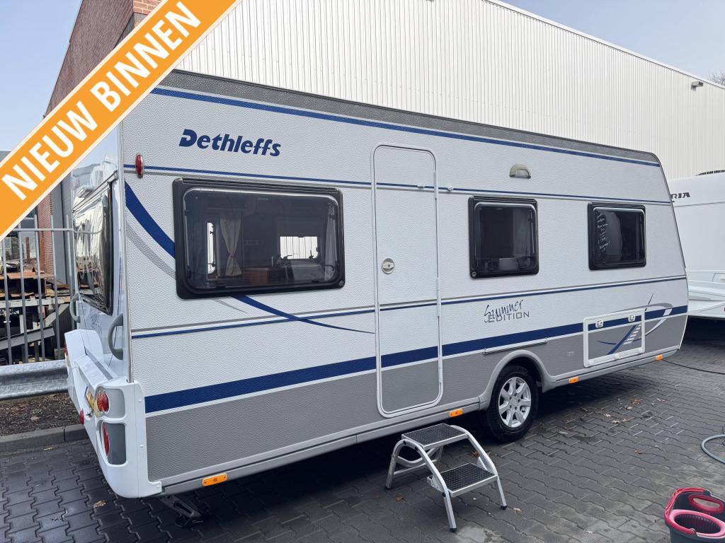 Dethleffs Summer Edition 540 DB / dorema voortent / luifel, Caravans en Kamperen, Caravans, Bedrijf, tot en met 4, 1000 - 1250 kg