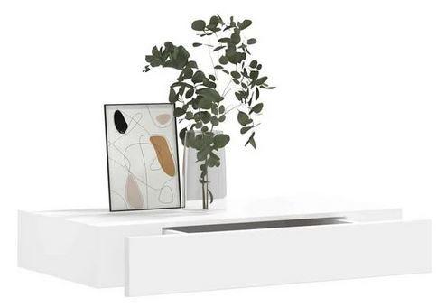 Wandplank + lade MDF zwevend wit 48 cm GRATIS BEZORGD!, Verzenden, Nieuw, Nvt, Nvt