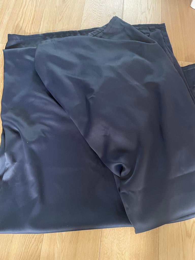 IKEA MAGJULL verduisterende gordijnen, donkerblauw, Huis en Inrichting, Stoffering | Gordijnen en Lamellen, Ophalen, Gebruikt