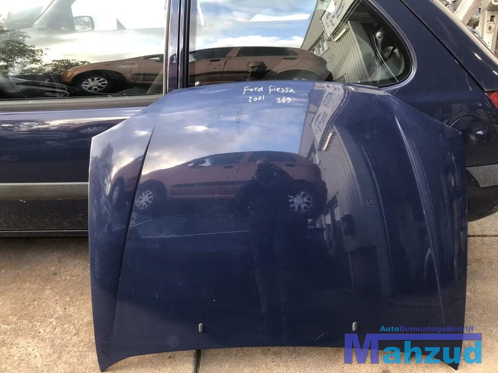 Ford Fiesta 4 blauw motorkap T0 TO blauw Bonnet, Gebruikt, Info@ford.com, Ophalen of Verzenden, Ford