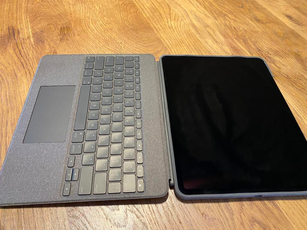 Logitech toetsenbord hoes Combo Touch ipad Pro 12.9 inch, Ophalen, Zo goed als nieuw