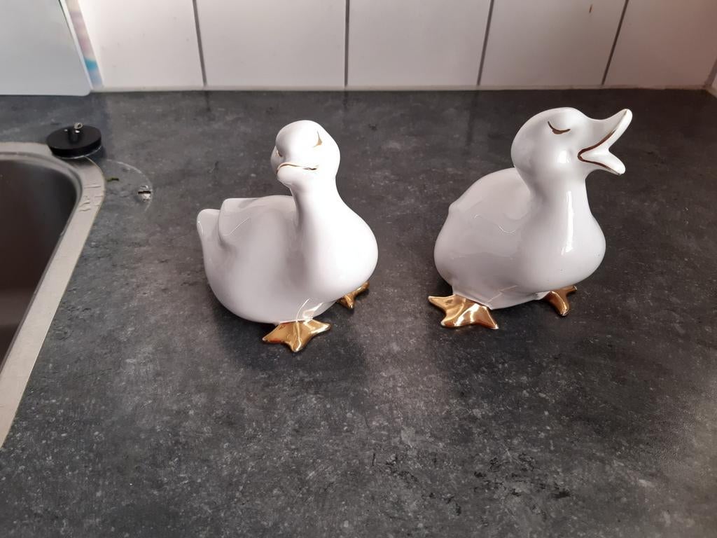 Eenden, Verzamelen, Beelden en Beeldjes, Ophalen, Zo goed als nieuw, Dier