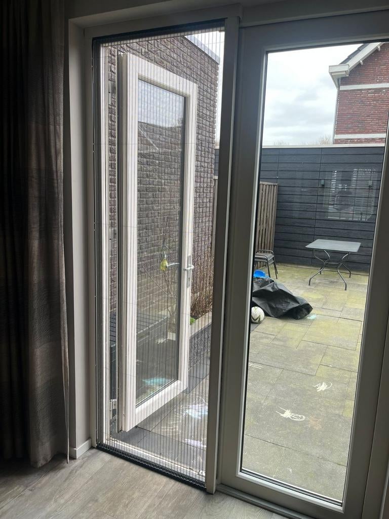 Plisséhordeur plisséfit unilux, Doe-het-zelf en Verbouw, Deuren en Horren, Ophalen