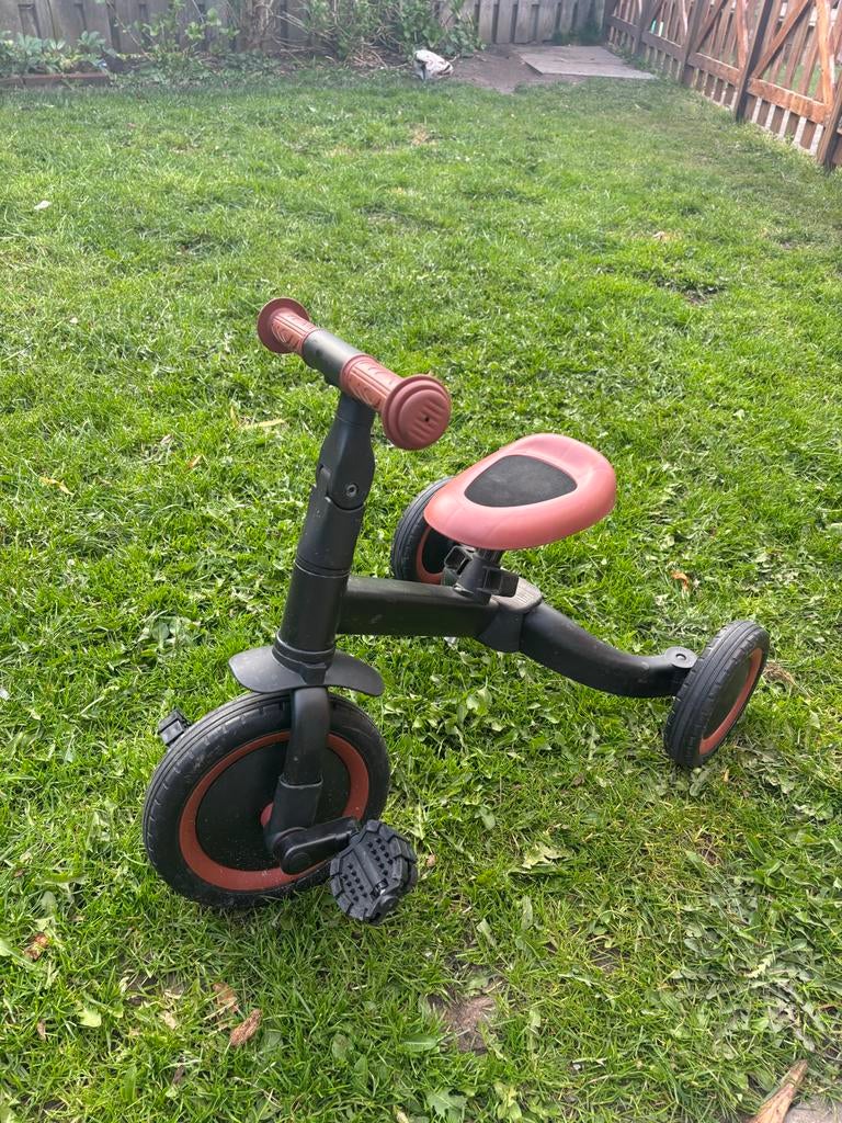 Topmark Kaya 4-in-1 Driewieler Loopfiets nieuwstaat, Ophalen of Verzenden, Gebruikt