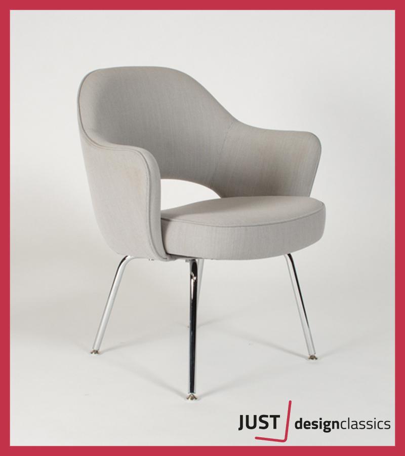 Knoll Saarinen Executive Arm Chair Grijs, Huis en Inrichting, Fauteuils, Niet ingevuld, Niet ingevuld, Niet ingevuld