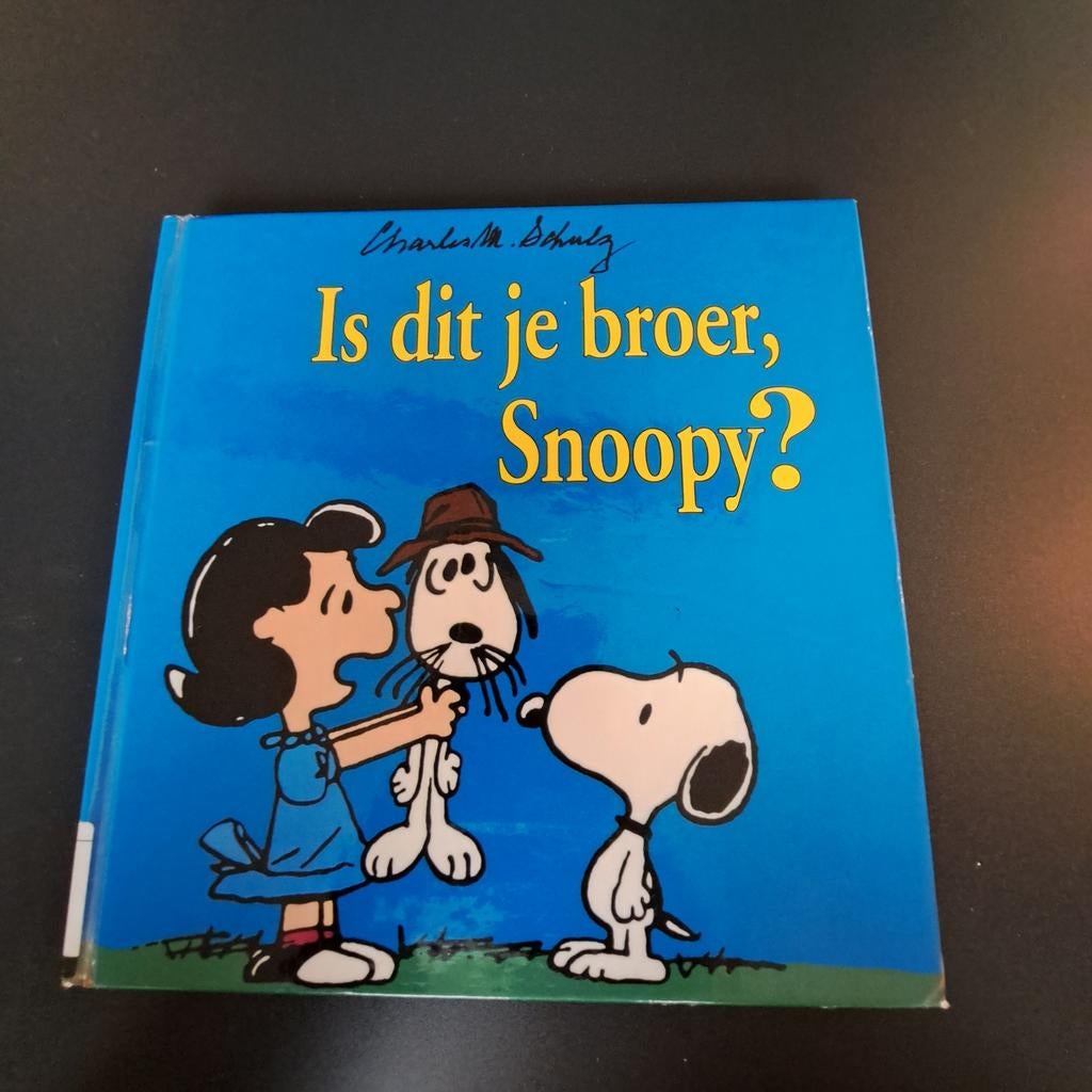 Is dit je broer, Snoopy?
Leuk kinderboek., Boeken, Ophalen of Verzenden, Zo goed als nieuw