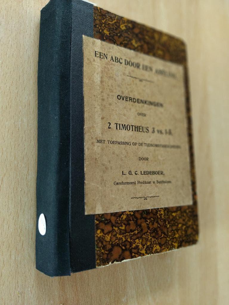 Nr. 1137 Preken van ds Ledeboer en Andrew Gray in één band, Ophalen of Verzenden, Ledeboer, L.G.C. e.a.