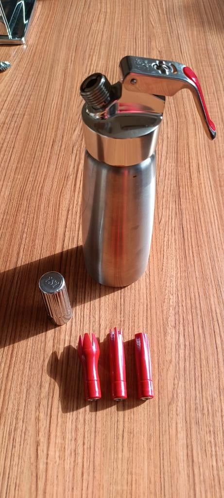 iSi Gourmet Whip 0,5 liter RVS, Ophalen of Verzenden