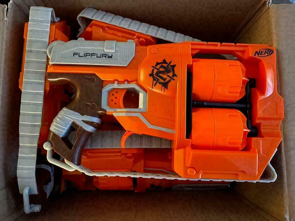 NERF Zombie Strike Flipfury, Ophalen of Verzenden, Zo goed als nieuw