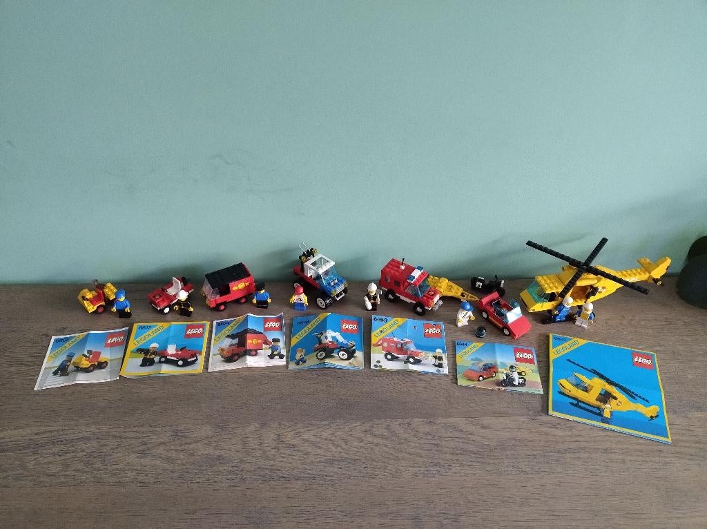 Lego Town 6607 6612 6644 6697, Compleet, Overige thema's, Lego, Ophalen of Verzenden