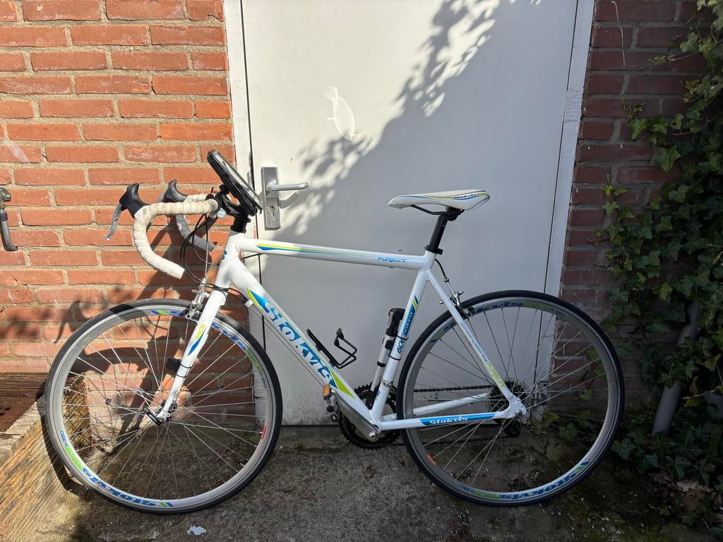 Stokvis racefiets, 28 inch, Gebruikt, Aluminium, 15 tot 20 versnellingen