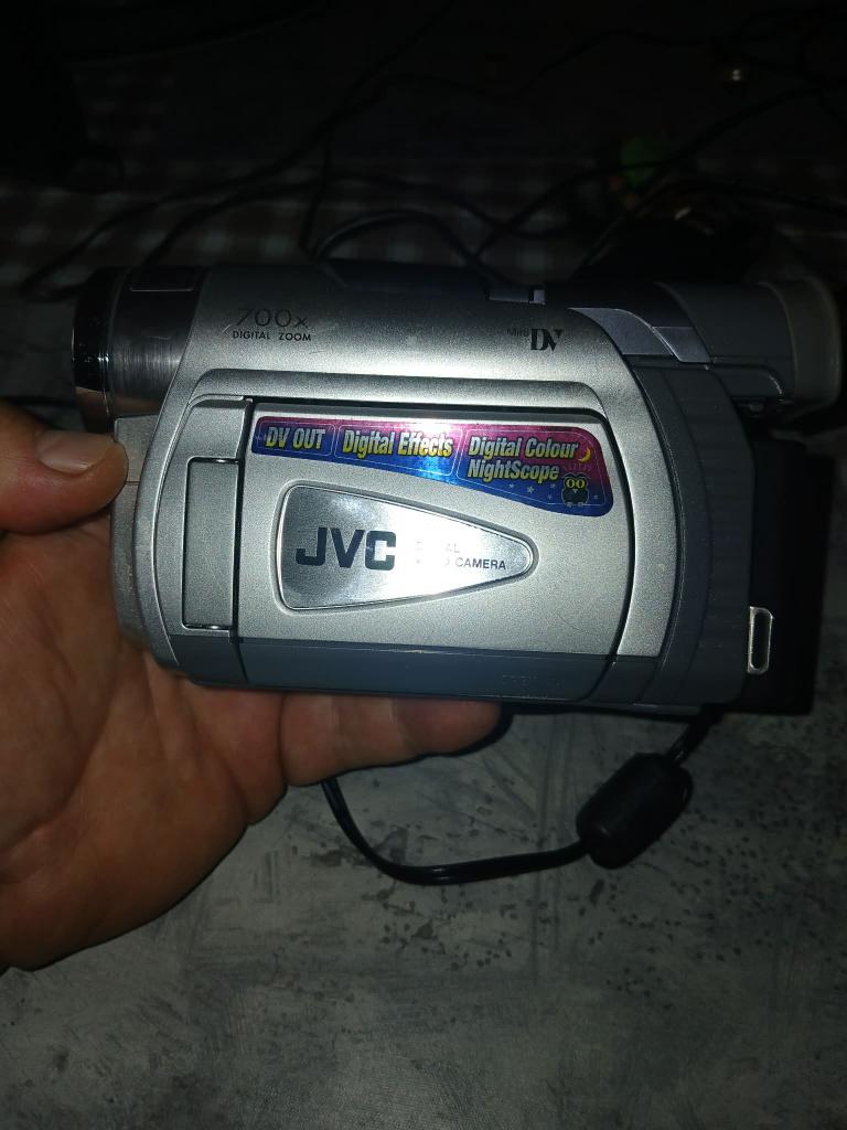 jvc digitale video camera gr d20e, Mini dv, Gebruikt, JVC, 20x of meer