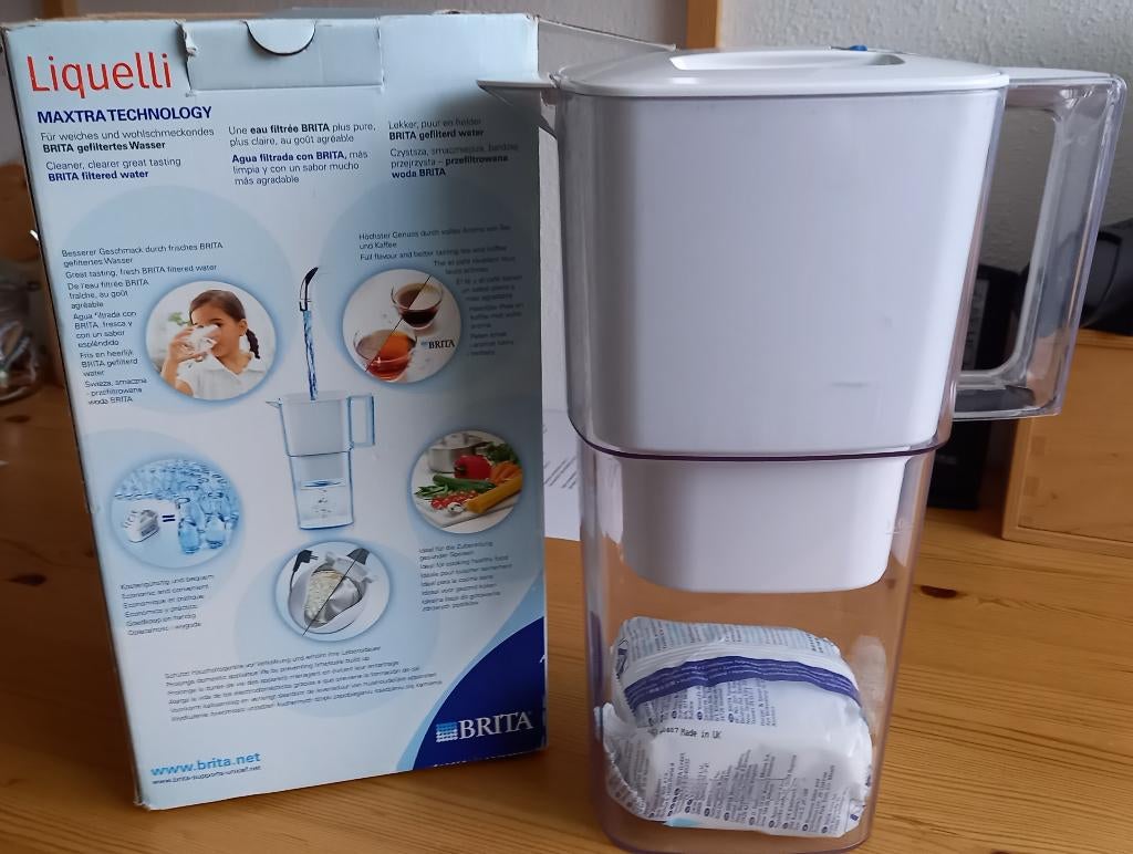 waterfilterkan camping met 2 filters, Caravans en Kamperen, Ophalen, Gebruikt