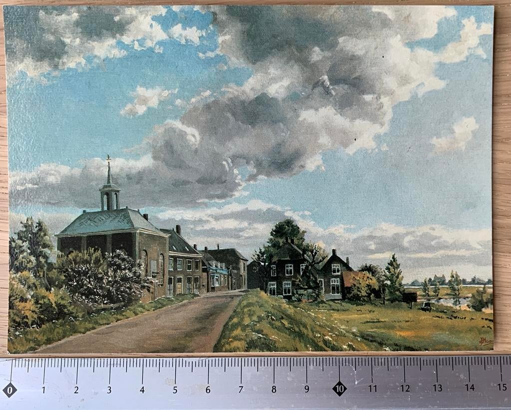 Ansichtkaart gorinchem gezicht op Dalem (ongelopen), Verzamelen, Ansichtkaarten | Nederland, Ophalen of Verzenden, 1980 tot heden