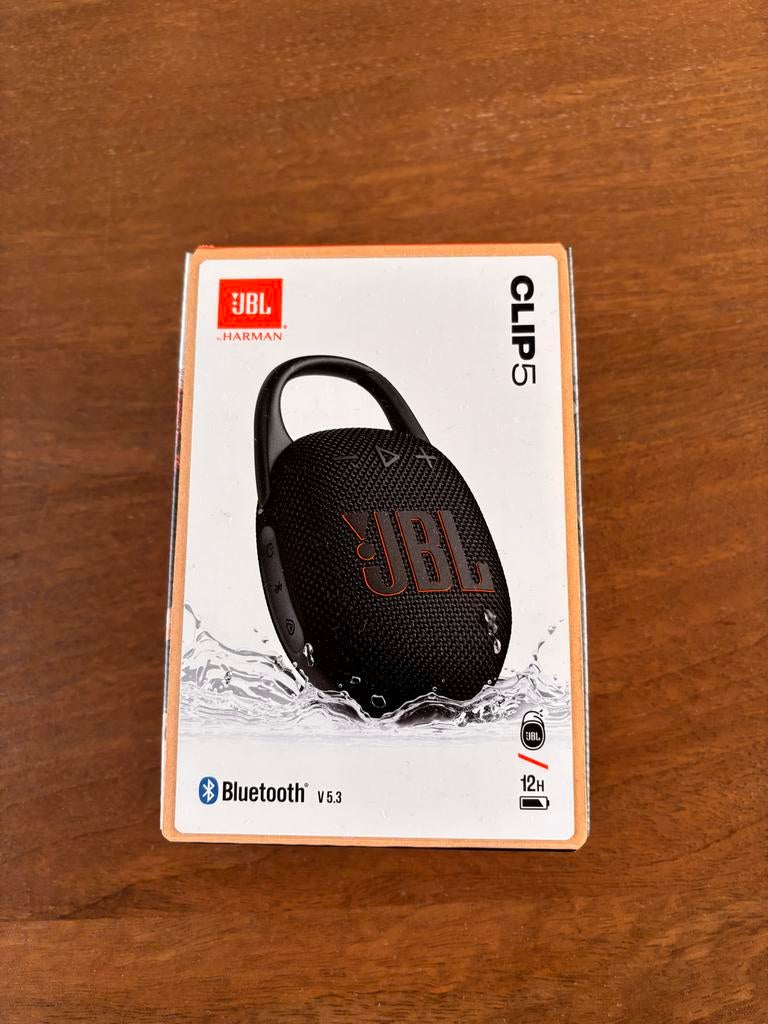 JBL Clip 5 Draagbare Bluetooth Speaker - Nieuw in Doos, Audio, Tv en Foto, Luidsprekers, Ophalen, JBL, Overige typen, Nieuw