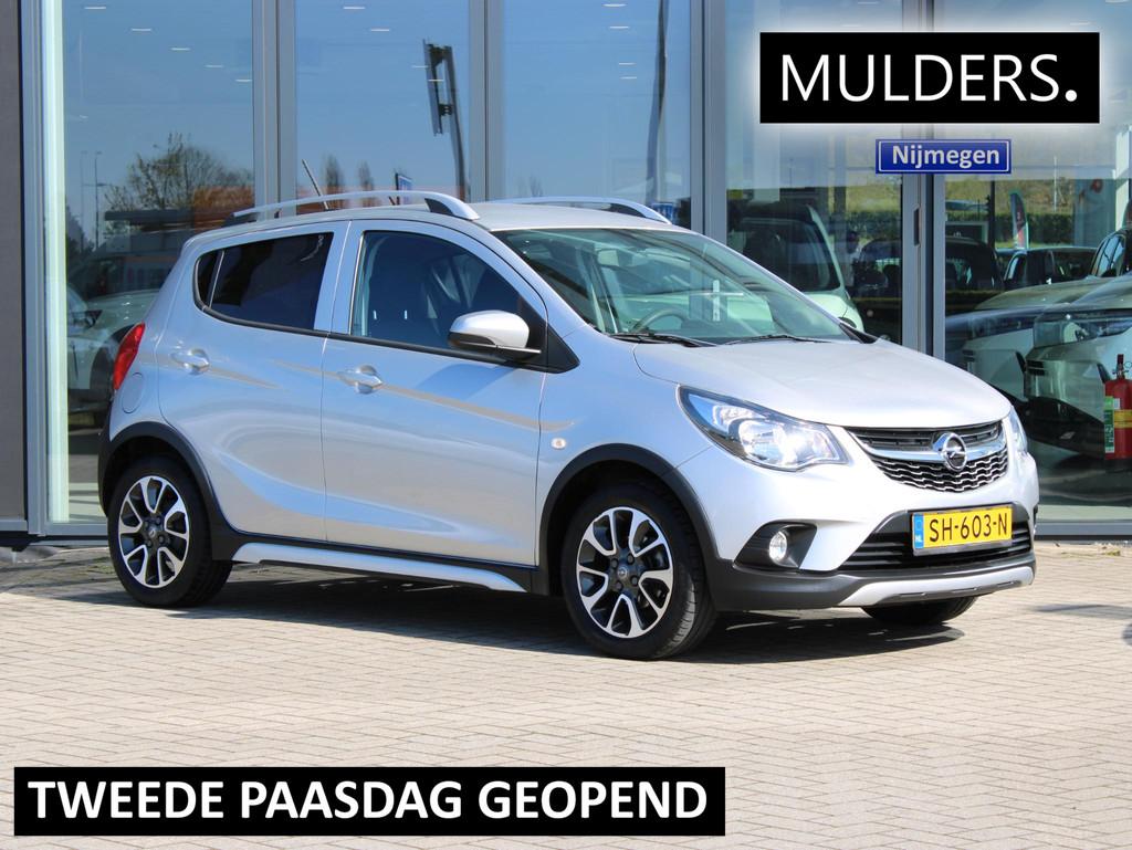 Opel KARL 1.0 Rocks Online Edition AIRCO / PDC / CARPLAY / T, Voorwielaandrijving, Stof, Gebruikt, Origineel Nederlands