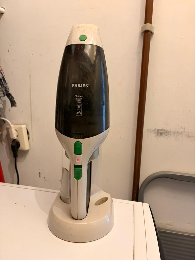 Philips MiniVac Handheld, Gebruikt, Kruimeldief, Ophalen of Verzenden, Minder dan 1200 watt