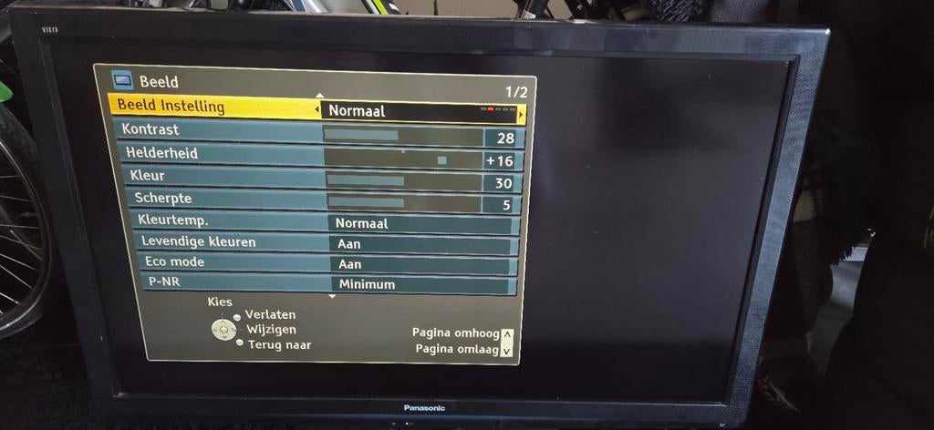 42 inch tv werkt prima t.e.a.b., Gebruikt, Panasonic, 50 Hz, Ophalen of Verzenden
