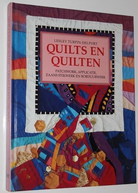 Quilts en quilten - Erica van Rijsewijk -  107996, Ophalen of Verzenden, Zo goed als nieuw, Borduren en Naaien