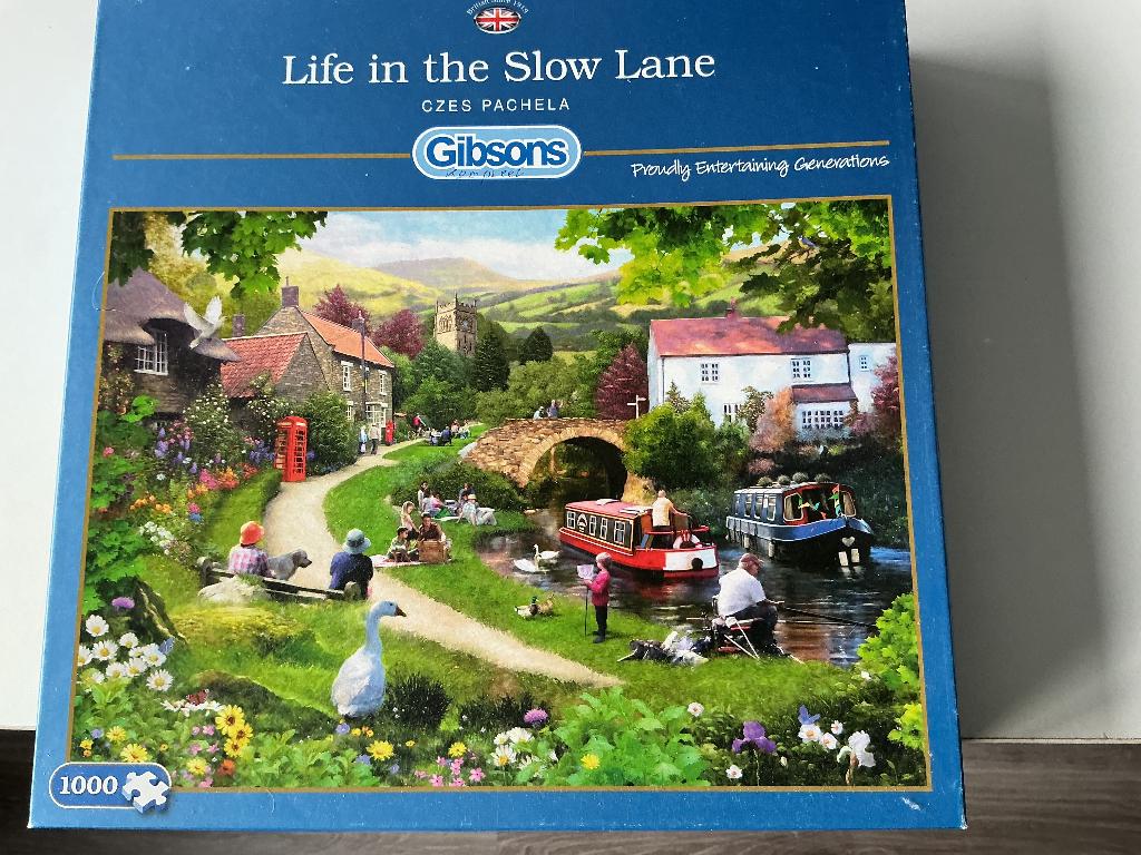 Legpuzzel, Ophalen, 500 t/m 1500 stukjes, Zo goed als nieuw, Legpuzzel