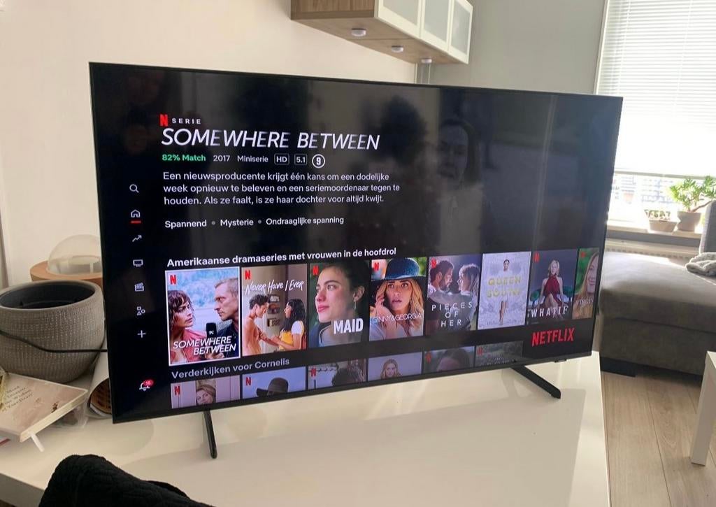 Samsung LED Smart TV 2025 - 55 inch, Ophalen, Zo goed als nieuw, 100 cm of meer, Samsung